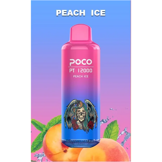 POCO PT12000 5% Nicotine - Peach Ice