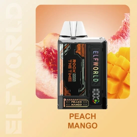 ELFWORLD TRANS PRO9000 5% Peach Mango