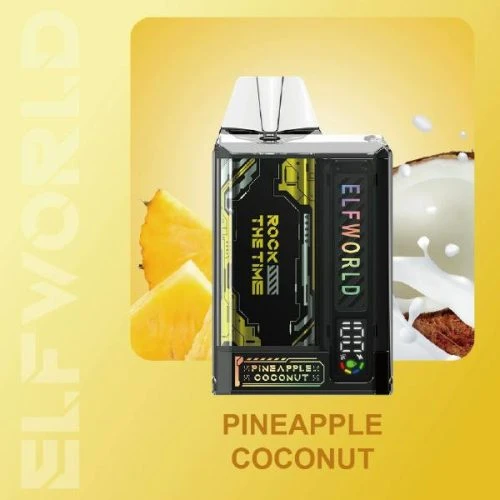 ELFWORLD TRANS PRO9000 5% Pineapple Coconut